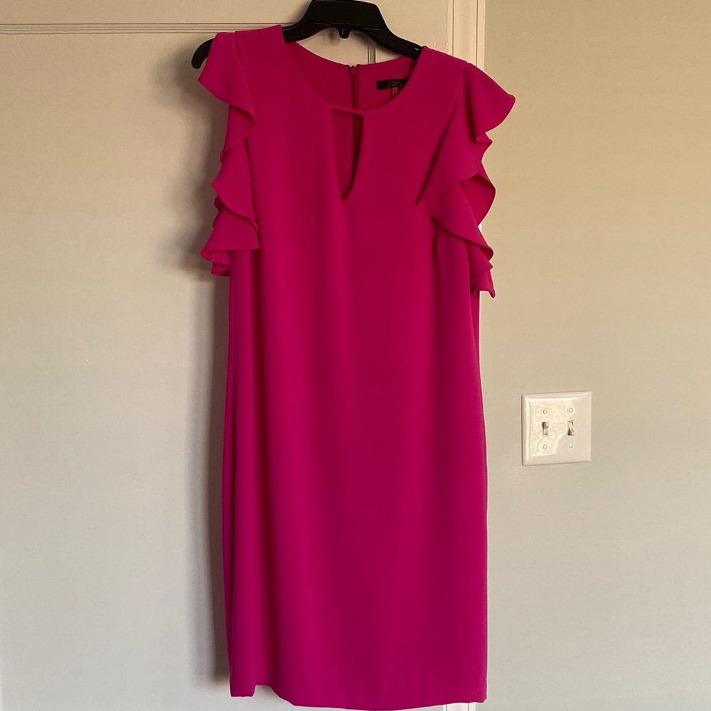 Flirty Ruffle Sleeve Dress